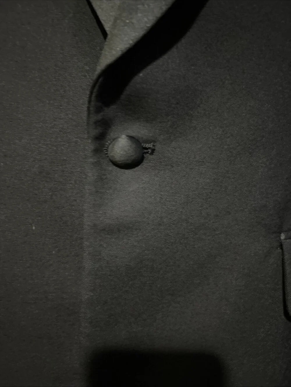 Brooks Brothers Tuxedo Jacket Mens 45R Brooksease Black One-Button Classic USA